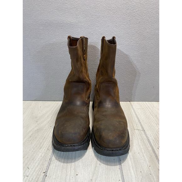 CAT Caterpillar Mens Revolver Steel Toe Work Boot Leather Size 10.5 main image 10